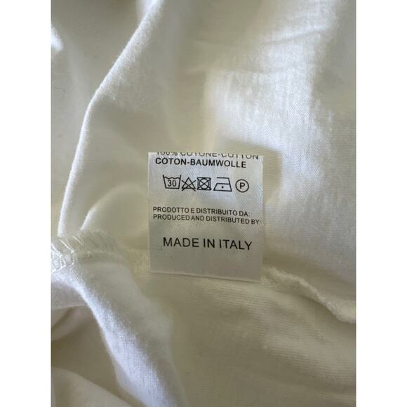 GANNI Cotton Berkley Tee "Space Shake" Crewneck Short Sleeve T Shirt Size SMALL - Picture 11 of 14